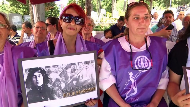 Milli Mücadele kahramanı 'Kara Fatma' anıldı - İSTANBUL