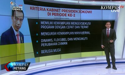 Menteri Kabinet Diisi Anak Muda, Ini Kriterianya