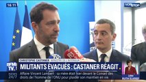 Militants écologistes gazés: pour Christophe Castaner, l'intervention des forces de l'ordre était 