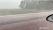 Heavy rain and hail lash South Dakota