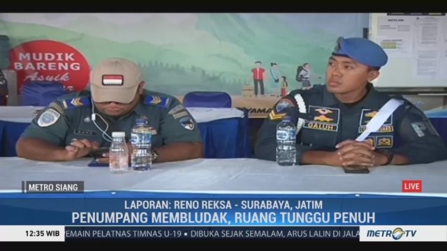 Pelabuhan Tanjung Perak Ramai Pemudik