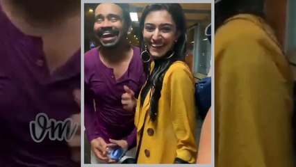 kasauti zindagi ki 2 team having fun in rain | karan singh grover | parth samthaan
