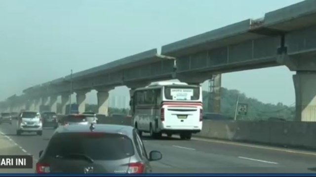 Senin, Proyek Infrastruktur di Tol Jakarta-Cikampek Dilanjutkan