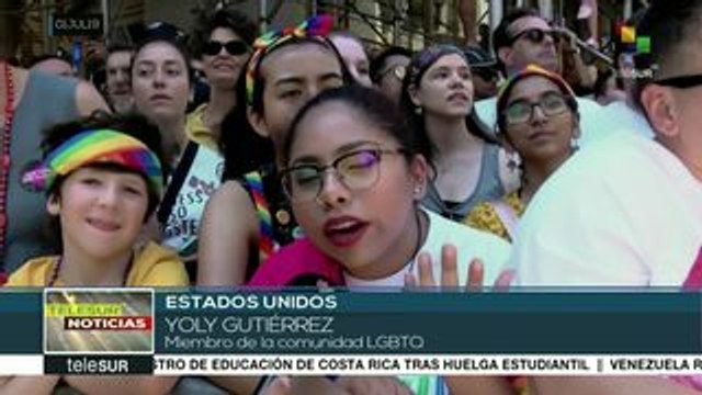 Comunidad LGTBI celebra 50 años de su lucha en Nueva York