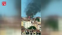 İstanbul Üsküdar'da patlama ve yangın!