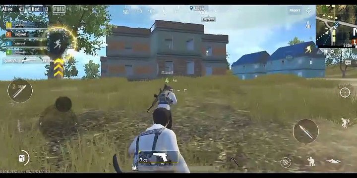 Pubg mobile lite. Team attack in bike