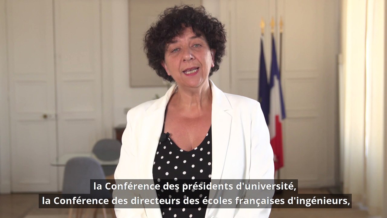 Allocution de Frédérique Vidal - 5ème journée nationale des référents égalité
