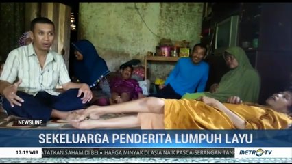 Sekeluarga Derita Lumpuh Layu dan Kaki Gajah