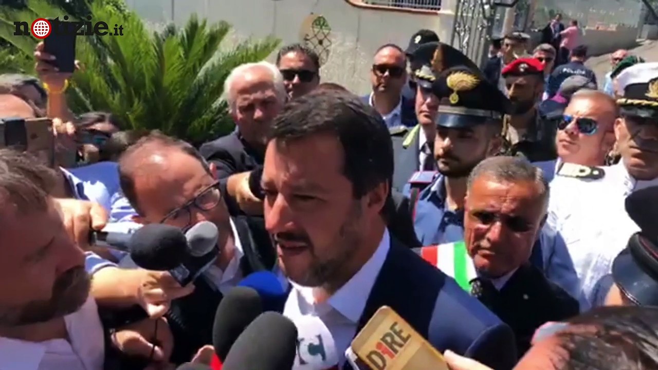 Salvini a Limbadi per la confisca della villa al clan Mancuso | Notizie.it