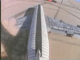 Nasa - Boeing 720 crash test tail shot