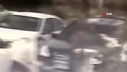 Sopalı kavga kamerada