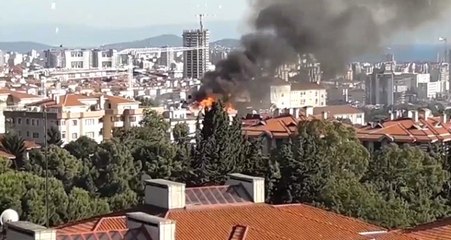 İşte Üsküdar'daki korkutan patlamadan ilk görüntüler!