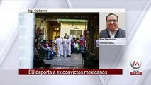 EU empieza deportacion de reos a Mexico por garita de Tijuana