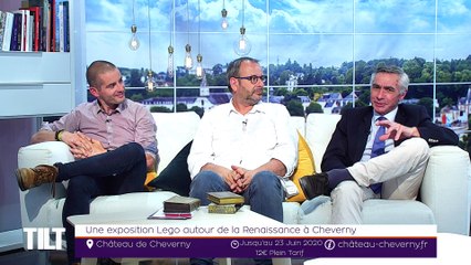 TILT - 02/07/2019 Partie 3 - Une exposition lego autour de la renaissance à Cheverny