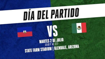 Copa Oro: Haití vs México
