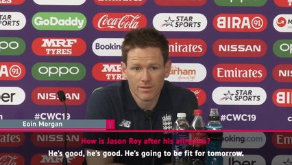 Bairstow and Roy are in fantastic form - Morgan