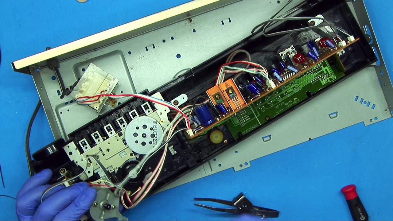 Sony TCFX150 Cassette Deck Repair Part 1 video Dailymotion