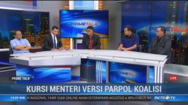 Kursi Menteri Versi Parpol Koalisi (1)