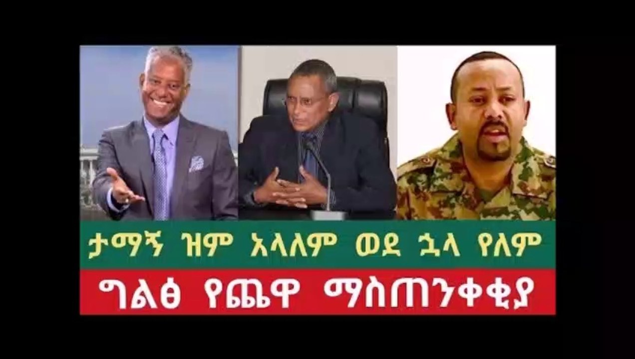 Ethiopian- የጨዋ ማስጠንቀቂያ በአዲስ አበባ እና በአማራ ክልል ያለው መታሰር ጥልቅ መግለጫ