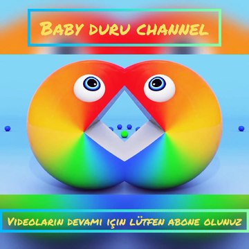 Pacman 3d renkli topları yiyor learn colors with pacman