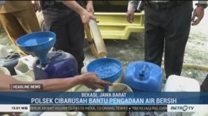 Sumur Mengering, Warga Bekasi Antre Air Bersih