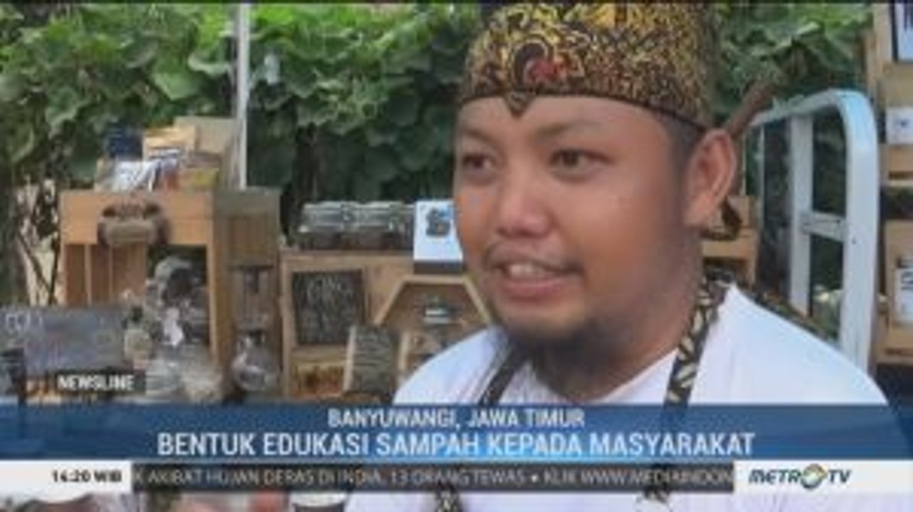 Ngopi Gratis Bayar Pakai Sampah