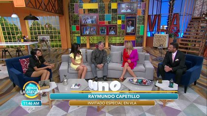 ¡Raymundo Capetillo nos acompañó en el foro! | Venga La Alegría