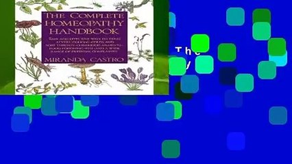 About For Books  The Complete Homeopathy Handbook  Review