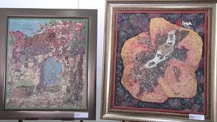 El emeği mozaikler sergide buluştu