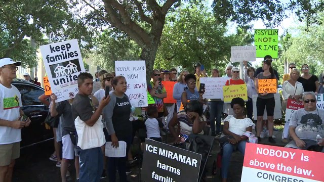 Nuevas manifestaciones contra los centros de detención para migrantes en EEUU