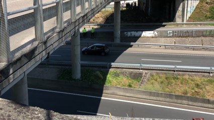 La Guardia Civil coteja la trayectoria del vehículo accidentado en la AP-9 en mayo