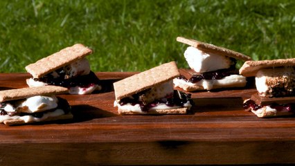Blueberry Cheesecake S'mores Class Up The Classic