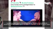 Lupillo Rivera besa a Belinda en vivo en televisión nacional