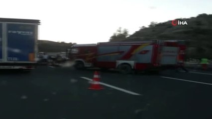 Ankara'da trafik kazası: 1 ölü, 1 yaralı