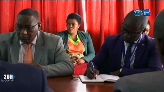 RTG - Séance de travail du ministère de la promotion de la bonne gouvernance et de la lutte contre la corruption avec le représentant des nations unies