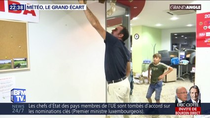 Météo, le grand écart