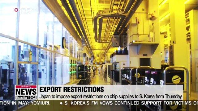 Japan considers strengthening export restriction as Korean firms try to secure supplies