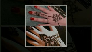Latest Simple Stylish and Beautiful Mehndi Design for BabyHands By MMP
