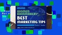 About For Books  Women Rainmakers  Best Marketing Tips, Third Edition  For Kindle