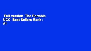 Full version  The Portable UCC  Best Sellers Rank : #1