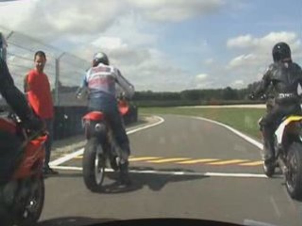 Circuit de Bresse en CBR 600f