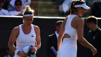 Wimbledon 2019 - Pauline Parmentier sur l'abandon "suspect" de Maria Sharapova : "Je m'en fous... c'est triste pour elle !"