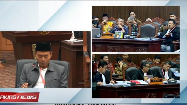 Sidang Kelima Sengketa Pilpres 2019 - Keterangan Saksi TKN (5)