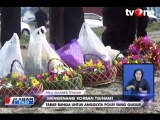 Kepolisian Palu Gelar Tabur Bunga Kenang Korban Tsunami