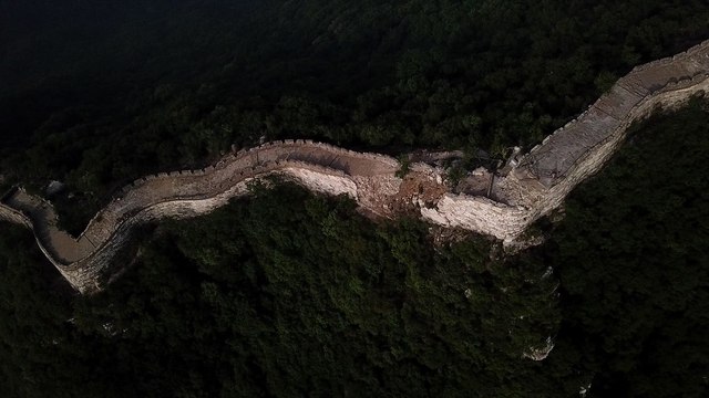 Mules, tools and old bricks: Rebuilding China's Great Wall