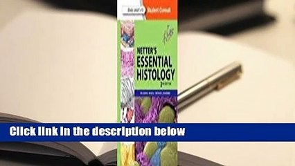 About For Books  Netter's Essential Histology  Review