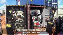Indonesia returns 49 containers of plastic waste to Europe, US