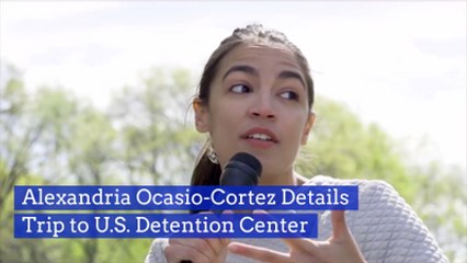 AOC Visits American Detention Centers And Speaks Out