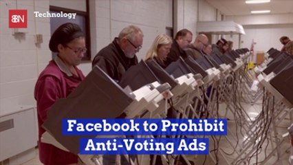 Facebook Enforces New Anti-Voting Ad Rules