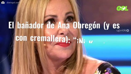 El bañador de Ana Obregón (y es con cremallera): “¡Ni Kendall Jenner!”